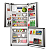 Geladeira Electrolux Frost Free Inverter 540L Dispenser Água e Gelo 3 Portas Cor Inox Look (IM8IS) - Imagem 5