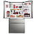 Geladeira Electrolux Frost Free Inverter 540L FlexiSpace Wi-fi 3 Portas Cor Inox (DM91X) - Imagem 6