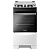 Fogão 4 Bocas Mesa de Inox Branco Continental (FC4IB) - Imagem 1
