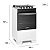 Fogão 4 Bocas Mesa de Inox Branco Continental (FC4IB) - Imagem 2