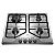 Cooktop 4 bocas Electrolux a Gás Inox (GT60X) - Imagem 1