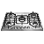 Cooktop 5 bocas Electrolux a Gás Inox (GF75X) - Imagem 1