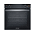 Cooktop 5 Bocas Continental a Gás de Vidro Temperado Preto + Forno de Embutir a Gás Continental 80L com TOPLimpaFácil (KC5GP+OC8GM) - Imagem 1