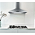 Coifa de Parede Brastemp 60 cm Inox piramidal 4 bocas com duplo filtro (BAI60BR) - Imagem 2