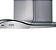 Coifa de Parede Consul 60 cm Inox 4 bocas com design em vidro e aviso lavar filtro (CAP60AR) - Imagem 3