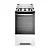 Fogão 4 bocas Electrolux Branco Efficient com Mesa Inox, PerfectCook e VaporBake (FE4IB) - Imagem 1