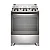 Fogão 5 bocas Electrolux Cinza Efficient com Mesa Inox, PerfectCook e VaporBake (FE5IC) - Imagem 1