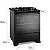 Fogão 5 bocas Electrolux Preto Experience c/ Mesa de Vidro, Grill e PerfectCook360 (FE5CP) - Imagem 2