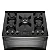 Fogão 5 bocas Electrolux Cinza Expert Função Air Fryer, 2 Fornos, Grill e Timer (FE5AD) - Imagem 4