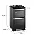 Fogão 4 bocas Electrolux Preto Experience Mesa vidro, 2 Fornos e Tripla Chama (FE4DP) - Imagem 2
