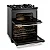 Fogão 5 bocas Electrolux Preto Experience 2 Fornos, Mesa de Vidro e PerfectCook360 (FE5DP) - Imagem 3