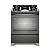 Fogão 5 bocas Electrolux Cinza Expert Função Air Fryer, Mesa Vidro, Grill e Timer (FE5AP) - Imagem 1