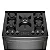 Fogão 5 bocas Electrolux Cinza Expert Função Air Fryer, Mesa Vidro, Grill e Timer (FE5AP) - Imagem 4