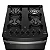 Fogão 4 bocas Electrolux Preto Experience c/ Mesa de Vidro, Grill e PerfectCook360 (FE4CP) - Imagem 5