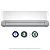 Ar-Condicionado Electrolux Inverter 18.000 BTUs Color Adapt Frio (JI18F/JE18F) - Imagem 3