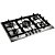 Cooktop 5 Bocas Brastemp Gourmand Inox com Duplachama e Trempe com Ferro Fundido - BDK75DR - Imagem 2