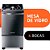 Fogão Brastemp 4 Bocas Inox com Mesa de Vidro, Dupla Chama e Grill Elétrico - BFO4VBR - Imagem 3