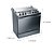 Fogão Brastemp 5 Bocas de Embutir Cor Inox com Turbo Chama e Touch Timer - BYS5PCR - Imagem 2