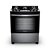Fogão Brastemp 5 Bocas Cor Inox Com Mesa de Vidro, Turbo Chama e Timer - BFS5XAR - Imagem 1