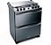 Fogão Brastemp 5 Bocas Duplo Forno Cor Inox Com Botões Removíveis e Exclusivo Aro Protetor - BFD5NCR - Imagem 1