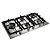 Cooktop 5 Bocas Brastemp Gourmand Inox com Duplachama e Trempe com Ferro Fundido - BDK90DR - Imagem 2