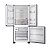 Geladeira Inteligente B= Smart 3 Portas French Door Frost Free 630L Black Inox Brastemp - BRO88AE - Imagem 4