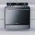Fogão Brastemp 5 Bocas de Embutir Cor Inox com Mesa de Vidro e Touch Timer com Autodesligamento - BYS5VCR - Imagem 2