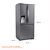 Geladeira Brastemp Frost Free French Door Água e Gelo na Porta 515 litros cor Inox - BRH85AK - Imagem 2