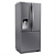 Geladeira Brastemp Frost Free French Door Água e Gelo na Porta 515 litros cor Inox - BRH85AK - Imagem 1