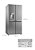 Geladeira Brastemp Inverse 4 Frost Free 543 litros cor Inox com Convertible Space - BRO90AK - Imagem 2
