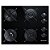 Cooktop 4 bocas Brastemp com grades piatina e acendimento automático - BDD61AE - Imagem 1