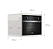 Forno de Embutir Elétrico 47 Litros Consul Preto com Timer e Função Gratinar - COB47BE - Imagem 2
