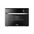Forno de Embutir Elétrico 47 Litros Consul Preto com Timer e Função Gratinar - COB47BE - Imagem 3