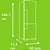 Geladeira Consul Frost Free Duplex 397 litros Evox com freezer embaixo - CRE44BK - Imagem 2
