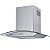 Coifa de Parede Consul 60cm Inox 4 Bocas com Design em Vidro e Aviso Lavar Filtro - CAP60AR - Imagem 1
