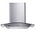Coifa de Parede Consul 60cm Inox 4 Bocas com Design em Vidro e Aviso Lavar Filtro - CAP60AR - Imagem 2