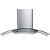 Coifa de Parede Consul 90cm Inox 5 e 6 Bocas com Design em Vidro e Aviso Lavar Filtro - CAP90AR - Imagem 3