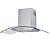 Coifa de Parede Consul 90cm Inox 5 e 6 Bocas com Design em Vidro e Aviso Lavar Filtro - CAP90AR - Imagem 1