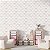 Papel de Parede Adesivo Vinil De Quarto Geometrico Tons Rosa - Imagem 4