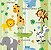 Papel de Parede Adesivo Vinil Lavável Quarto Safari Animais Bebê - Imagem 3
