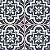 Papel de Parede Adesivo Vinil Lavável Cozinha Azulejo Português Azul e Cinza - Imagem 3