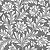 Papel de Parede Adesivo Vinil Quarto Sala Cinza Provençal Floral Elegante - Imagem 3