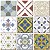 Papel de Parede Autocolante Lavável Azulejo Português Colorido Cores Vintage Cozinha - Imagem 3