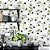 Papel de Parede Adesivo Vinil Floral Papoulas Branco Vintage Cozinha Sala - Imagem 1