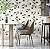 Papel de Parede Adesivo Vinil Floral Papoulas Branco Vintage Cozinha Sala - Imagem 2