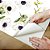 Papel de Parede Adesivo Vinil Floral Papoulas Branco Vintage Cozinha Sala - Imagem 4