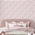 Papel de Parede Adesivo Vinil Estrela Rosa Degradê Quarto Menina - Imagem 2