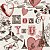 Papel de Parede Adesivo Vinil Paris Romantico Vintage Sala Quarto Cozinha - Imagem 3