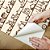 Papel de Parede Adesivo Vinil Cozinha Desenho Utensilio Marrom Vintage - Imagem 4