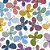 Papel de Parede Adesivo Vinil Borboletas Colorida Glitter Quarto Menina Infantil - Imagem 3
